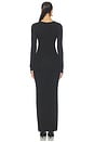 view 6 of 6 Crew Maxi Dress in Black