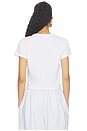 view 4 of 4 Boy Tee in White