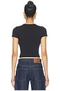 view 4 of 4 Jersey Baby Tee in Black