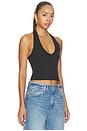 view 2 of 4 Halter Tank in Black