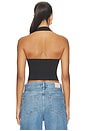 view 4 of 4 Halter Tank in Black