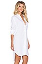 view 2 of 5 Shirt Dress in White