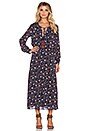 view 1 of 4 Boho Maxi Dress in Navy Floral