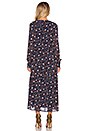 view 3 of 4 Boho Maxi Dress in Navy Floral