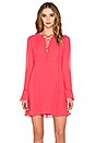 view 1 of 4 Lace Up Dress in Coral