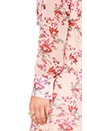 view 4 of 4 Peasant Dress in Pink Botanical