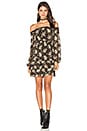 view 1 of 3 Emma Off the Shoulder Dress in Black Floral