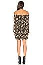view 3 of 3 Emma Off the Shoulder Dress in Black Floral