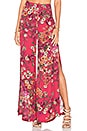 view 1 of 3 Split Wide Leg Pant in Red Botanical