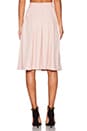 view 3 of 3 Pleated Midi Skirt in Pink Texture