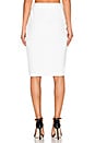 view 3 of 3 Pencil Skirt in White