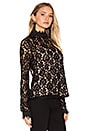 view 2 of 6 Berklin Lace Long Sleeve Top in Black
