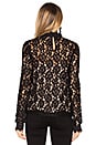 view 3 of 6 Berklin Lace Long Sleeve Top in Black
