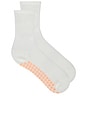 view 1 of 4 TUBE 양말 in White & Peach