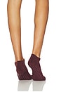 view 4 of 4 Ballet Ankle Grip Sock in Port Royale