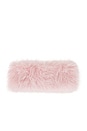 view 1 of 2 Faux Fur Headband in Pink Tulle