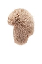 view 4 of 4 Faux Fur Trapper Hat in Sable Brown