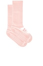 view 1 of 4 Scrunch Ballet Grip Sock in Pink Tulle