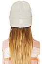 view 2 of 3 Dani Organic Cotton Beanie in Heather Grey