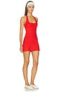 view 2 of 4 ROBE FLOWWELL AMBROSE in Poppy Red