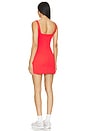view 3 of 3 Movewell Leigh Dress in Lava Red