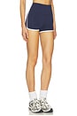 view 2 of 6 Movewell Alba 3 Inch Short in Navy & White