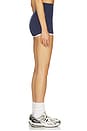 view 3 of 6 Movewell Alba 3 Inch Short in Navy & White
