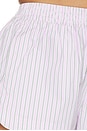 view 6 of 6 Kyra Shorts in Pink Stripe