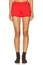 view 1 of 6 SHORT MIERA in Poppy Red