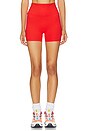 view 1 of 6 SHORT FLOWWELL VELA in Poppy Red