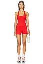 view 5 of 6 SHORT FLOWWELL VELA in Poppy Red