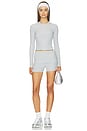 view 5 of 6 SHORT ARIA in Grey Heather