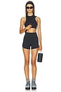 view 5 of 6 SHORT FLOWWELL BEVERLY in Black