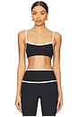 view 1 of 4 FlowWell Taryn Sports Bra in Black & White