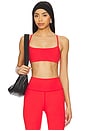 view 1 of 4 FlowWell Ilanna Sports Bra in Lava Red