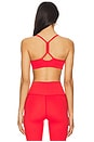 view 3 of 4 FlowWell Ilanna Sports Bra in Lava Red
