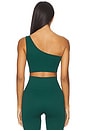 view 3 of 4 StretchWell Jade Sports Bra in Forest Green