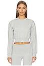 view 1 of 4 Tansy Pullover in Heather Grey