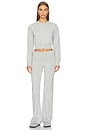 view 5 of 4 Tansy Pullover in Heather Grey