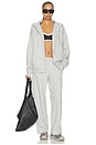 view 6 of 5 SWEAT À CAPUCHE MURPHY in Heather Grey