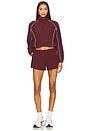view 4 of 4 Tanner Half Zip Jacket in Port Royale & Cream