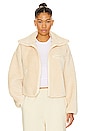 view 1 of 5 Catalina Sherpa Jacket in Swan White