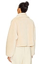 view 4 of 5 Catalina Sherpa Jacket in Swan White