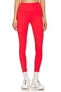 view 1 of 6 FlowWell Callista 7/8 Legging in Lava Red