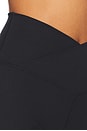 view 6 of 6 FlowWell Callista Crossover Legging in Black