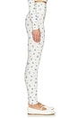 view 3 of 6 Raina Legging in Blue Floral