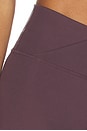 view 6 of 6 Flowwell Callista Crossover Legging in Raisin