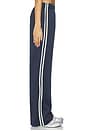 view 2 of 6 The Track Pant in Navy & Bone