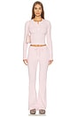 view 6 of 6 PANTALON CORALIE in Chalk Pink