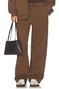 view 1 of 7 Robin Barrel Sweatpant in Cocoa